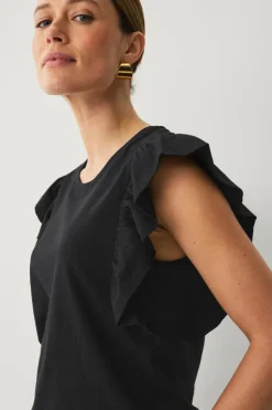 Ellos Collection Top med flagrende ærme