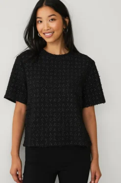 Ellos Collection Top med korte ærmer