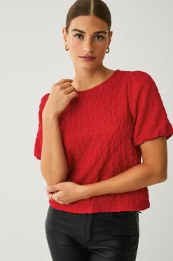 Ellos Collection Top med ballonærmer