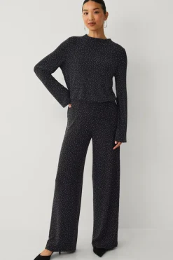 Ellos Collection Top med rhinstene