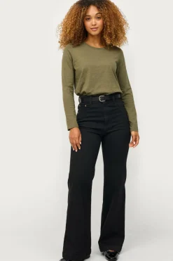 Ellos Collection Top i blød bomuldsblonde