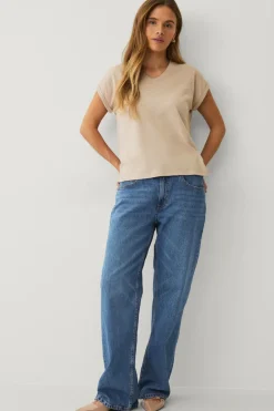 Ellos Collection Top med v-hals