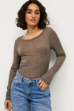 Ellos Collection Top i fin uldkvalitet