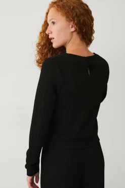 Ellos Collection Top med knudedetalje