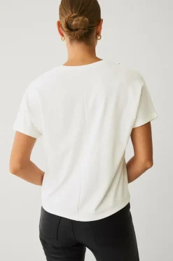 Ellos Collection Top med blomsterapplikationer