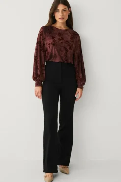 Ellos Collection Top med ballonærmer