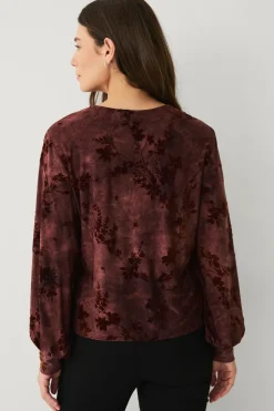 Ellos Collection Top med ballonærmer