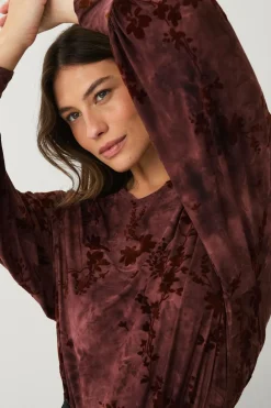 Ellos Collection Top med ballonærmer