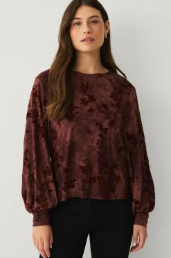 Ellos Collection Top med ballonærmer