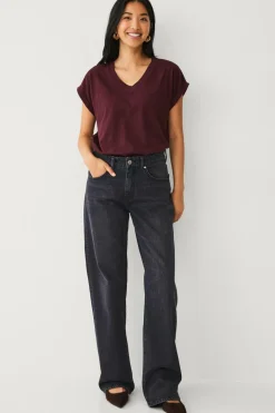 Ellos Collection Top med v-hals