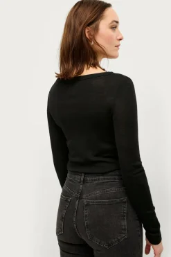 Ellos Collection Top i fin uldkvalitet