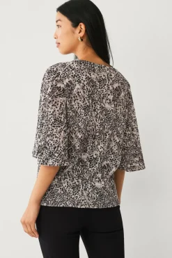 Ellos Collection Top med udslåede ærmer