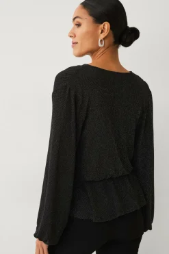 Ellos Collection Top med peplumdesign