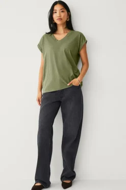 Ellos Collection Top med v-hals