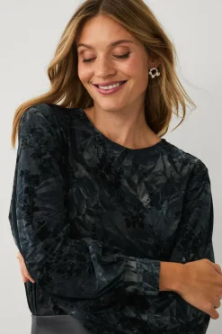 Ellos Collection Top med ballonærmer