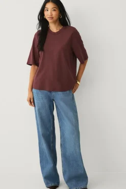 Ellos Collection Top i kraftig strik