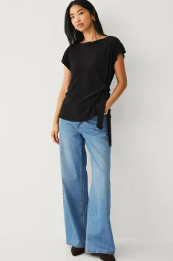 Ellos Collection Top med bindedetalje