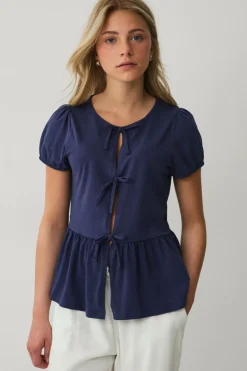 Ellos Collection Top med peplumdesign