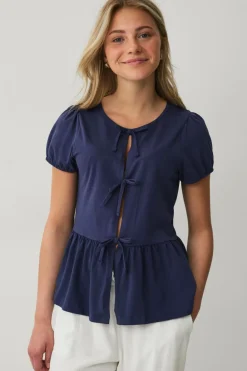 Ellos Collection Top med peplumdesign