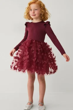 Ellos Collection Trikotkjole med tylskørt