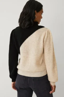 Ellos Collection Trøje med lange pufærmer