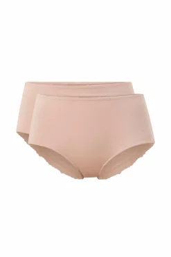 Ellos Collection Trusser med blonder bagpå, 2-pak