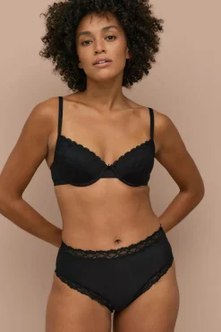 Ellos Collection Trusser med blonder i taljen