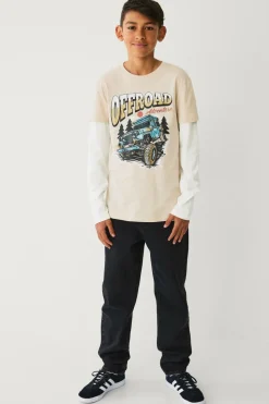 Ellos Collection T-shirt med falske ærmer