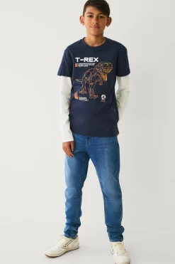 Ellos Collection T-shirt med falske ærmer