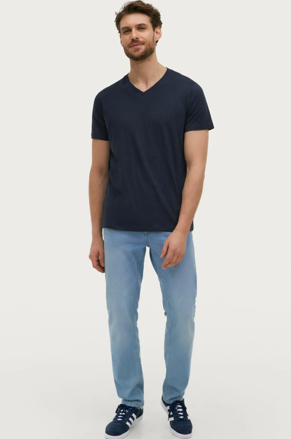 Ellos Collection T-shirt Karl V-neck