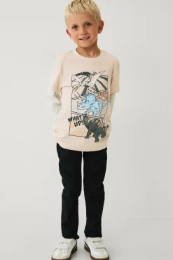 Ellos Collection T-shirt med lange imiterede ærmer