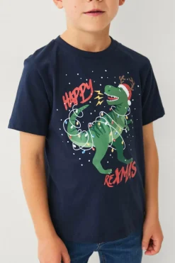 Ellos Collection T-shirt med et julemotiv