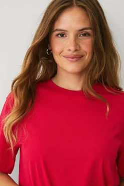 Ellos Collection T-shirt i bomuld med afslappet pasform