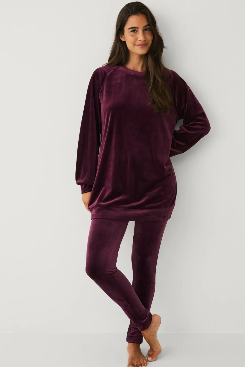 Ellos Collection Tunika i velour