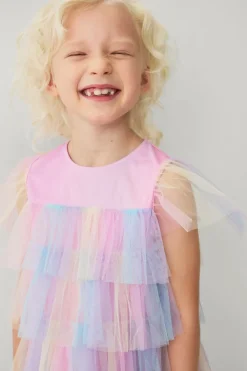 Ellos Collection Tylkjole med flæser