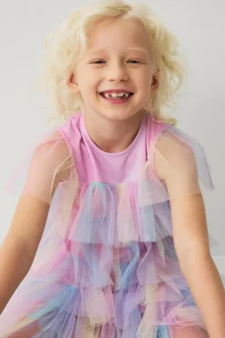 Ellos Collection Tylkjole med flæser