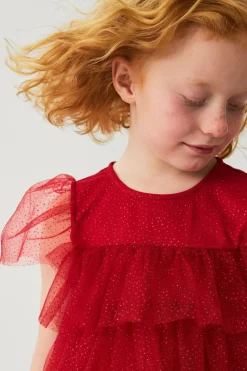 Ellos Collection Tylkjole med flæser