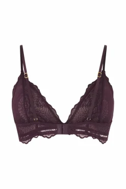 Ellos Collection Uforet bh med bøjler i blonder