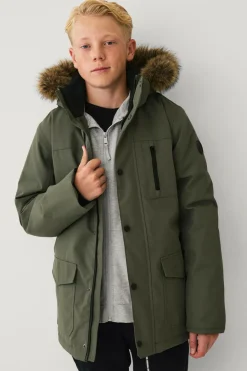 Ellos Collection Vandafvisende polstret parka