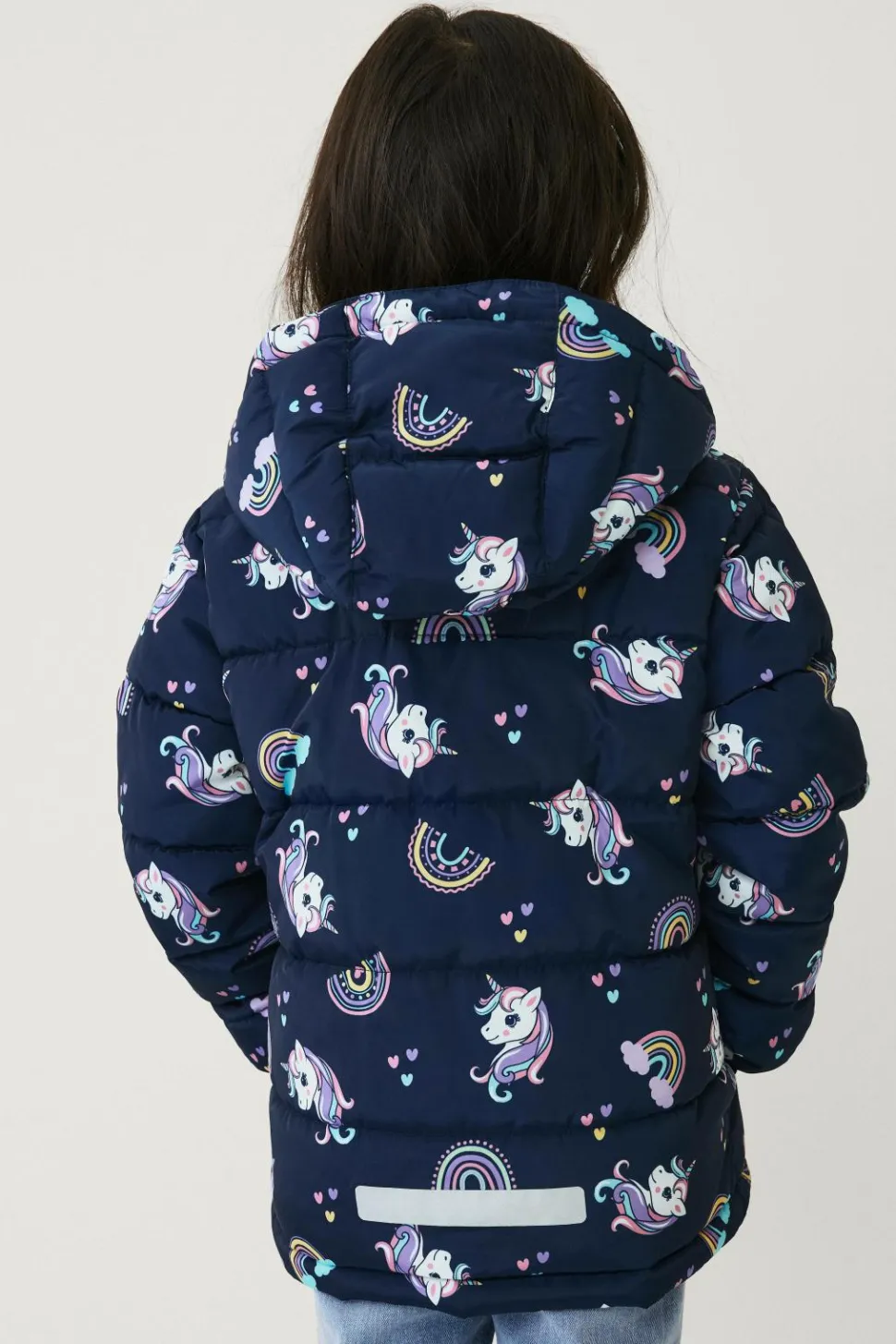 Ellos Collection Vandafvisende pufferjakke