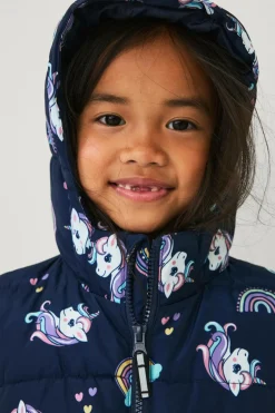 Ellos Collection Vandafvisende pufferjakke