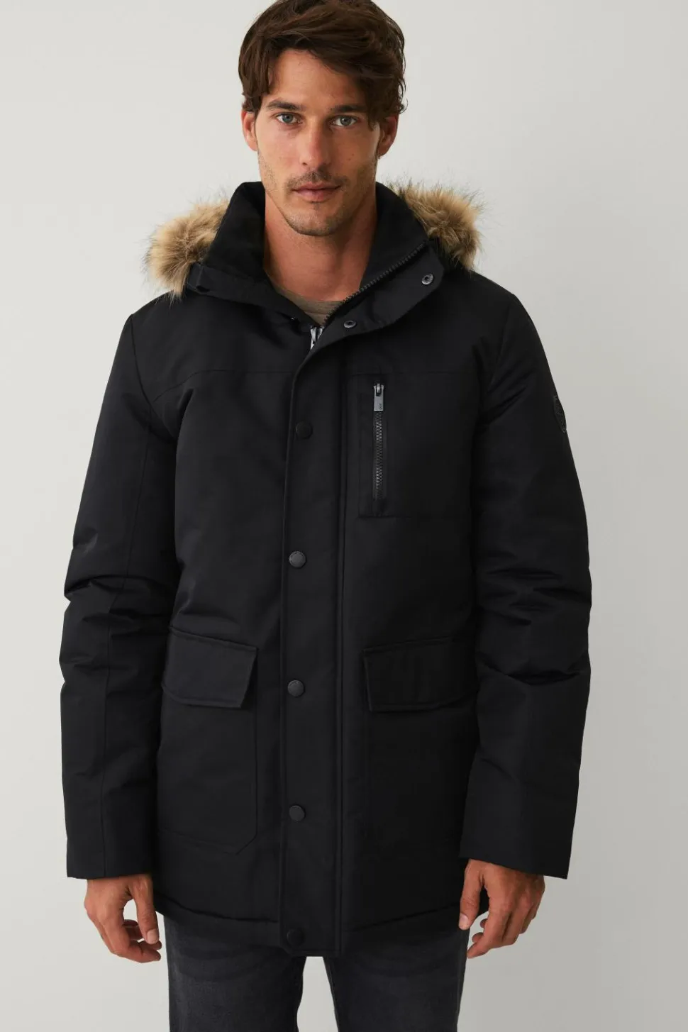 Ellos Collection Varmt foret parka