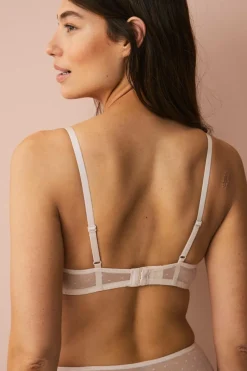 Ellos Collection Vatteret push-up-bøjle-bh i blonder