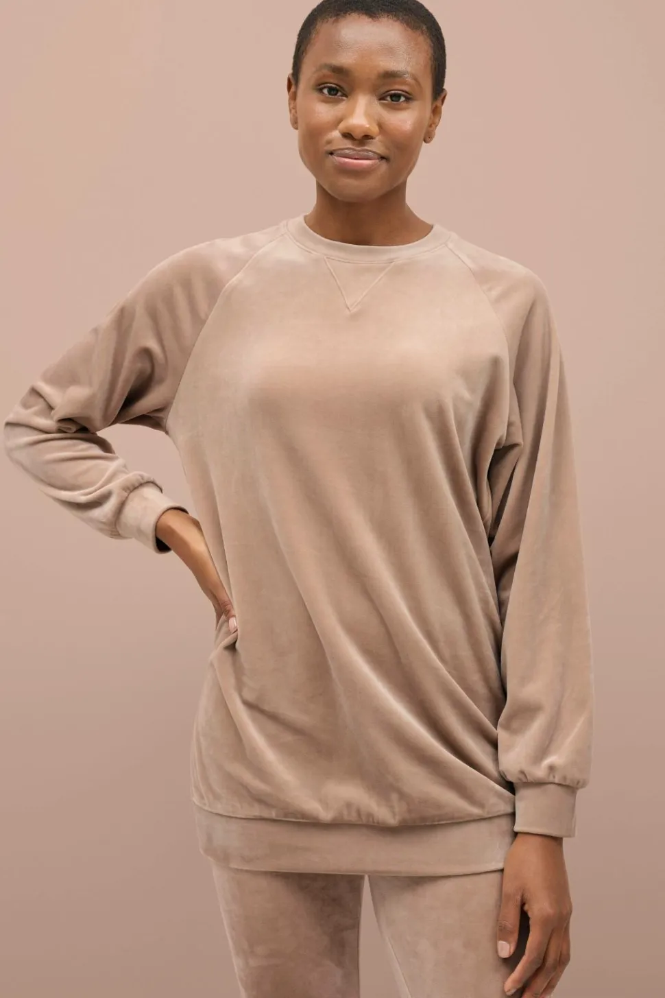 Ellos Collection Veloursweater