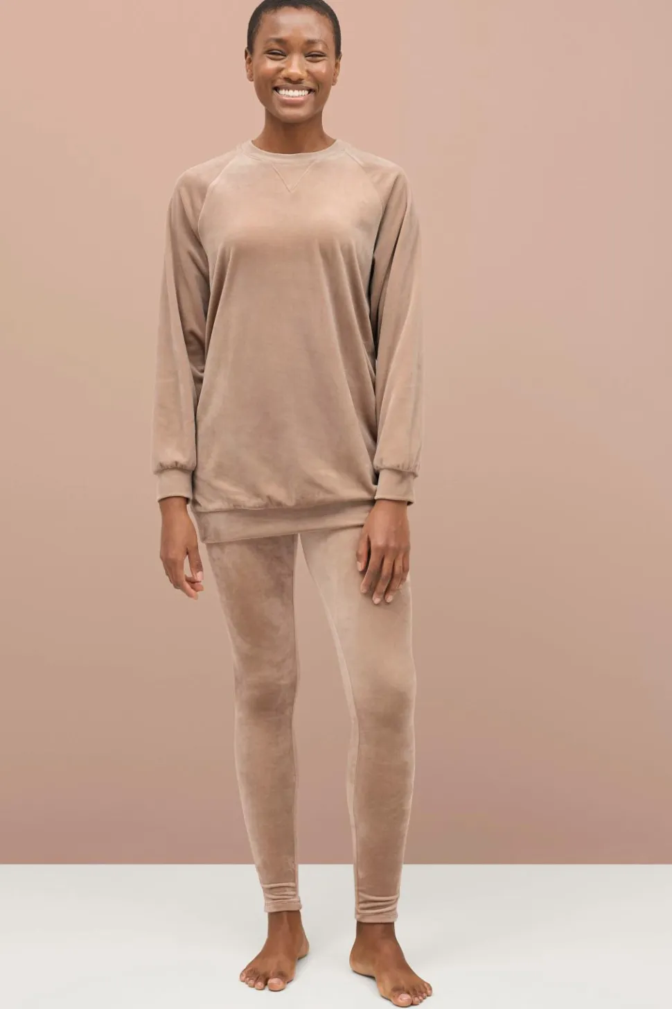 Ellos Collection Veloursweater