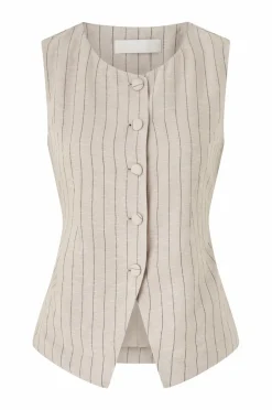 Ellos Collection Vest i hørmix