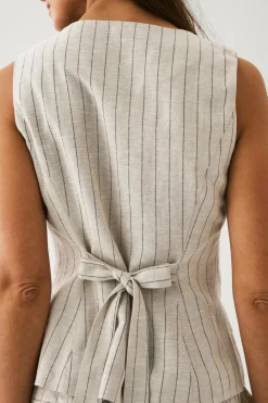 Ellos Collection Vest i hørmix