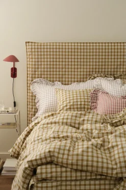 Ellos Home Betræk til hovedgærde Sonneli Check i bomuld
