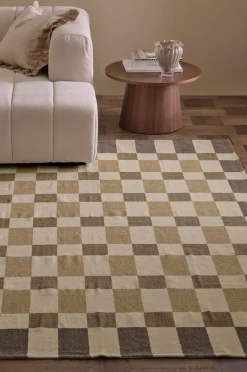 Ellos Home Bomuldsgulvtæppe Check