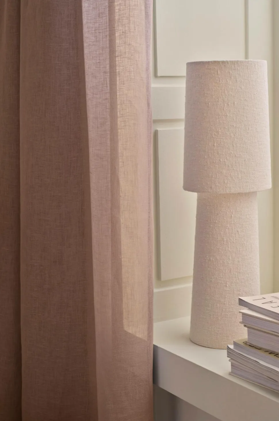 Ellos Home CLEO skræddersyet linnedgardin